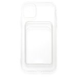 iPhone 11 Transparent Card Case, გამჭვირვალე ბარათის ჩასადებით ქეისი - Image 3
