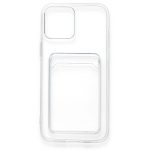 iPhone 12 Pro Max Transparent Card Case, გამჭვირვალე ბარათის ჩასადებით ქეისი - Image 3