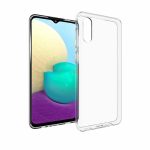 Samsung Galaxy A02 Deluxe Case გამჭვირვალე სილიკონის ქეისი