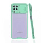 Samsung Galaxy M22 Platin Lens Case კამერის დამცავით სილიკონის ქეისი