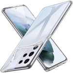 Samsung Galaxy S21 Ultra Lux Clear Case გამჭვირვალე სილიკონის ქეისი - Image 3