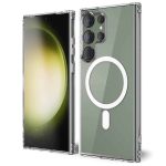 სილიკონის ქეისი Transparent Case with Magsafe Samsung Galaxy S23 Ultra - Image 2