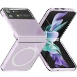 სილიკონის ქეისი Transparent Case with Magsafe Samsung Galaxy Z Flip 3