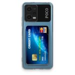 Xiaomi Poco X5 5G Transparent Card Case, გამჭვირვალე ბარათის ჩასადებით ქეისი
