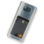 Xiaomi Pocophone X3 Transparent Card Case, გამჭვირვალე ბარათის ჩასადებით ქეისი - Image 2