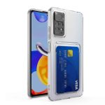 Xiaomi Redmi Note 11 Transparent Card Case, გამჭვირვალე ბარათის ჩასადებით ქეისი - Image 3