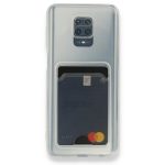 Xiaomi Redmi Note 9 Pro Transparent Card Case, გამჭვირვალე ბარათის ჩასადებით ქეისი - Image 2