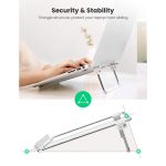 ნოუთბუქის სადგამი UGREEN 80348, Desktop Laptop Stand, Silver - Image 5