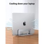 ნოუთბუქის სადგამი UGREEN LP258 (20471) Vertical Laptop Stand, Silver - Image 4