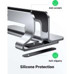 ნოუთბუქის სადგამი UGREEN LP258 (20471) Vertical Laptop Stand, Silver - Image 7