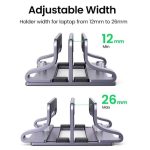 ნოუთბუქის სადგამი UGREEN LP258 (60643), Laptop Stand, Silver - Image 4