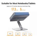 ნოუთბუქის სადგამი UGREEN LP339 (40291), Laptop Stand, Silver - Image 3