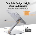 ნოუთბუქის სადგამი UGREEN LP339 (40291), Laptop Stand, Silver - Image 4