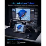 პლანშეტი Chuwi Hi10 Max, 12.96", Tablet, 12GB, 512GB, WiFi, Bluetooth, W11, Grey - Image 3