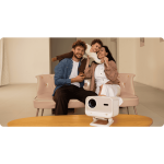 პროექტორი Yaber L2 Plus Home Cinema, LCD Projector, FHD 1920x1080, 700lm, JBL Speakers, White - Image 6