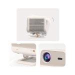 პროექტორი Yaber L2 Plus Home Cinema, LCD Projector, FHD 1920x1080, 700lm, JBL Speakers, White - Image 9