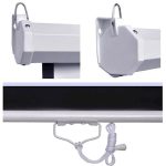 პროექტორის ეკრანი ALLSCREEN MANUAL PROJECTION SCREEN 221X125CM HD FABRIC CWP-100169 - Image 2