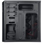 ქეისი ALLX AX-B1740, Computer Case, Micro-ATX, ATX, USBx2, AUDIO, Black - Image 4