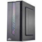 ქეისი ALLX AX-B1740, Computer Case, Micro-ATX, ATX, USBx2, AUDIO, Black - Image 3