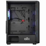 ქეისი ALLX AX-G2148, Computer Case, E-ATX, ATX, MATX, USB 3.0x1, USB 1.0x2, AUDIO, Black - Image 5