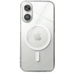 სილიკონის ქეისი Transparent Case with Magsafe Apple iPhone 16