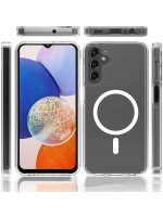 სილიკონის ქეისი Transparent Case with Magsafe Samsung Galaxy S25 - Image 2