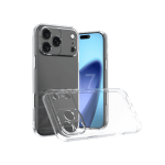 iPhone 17 Pro Max Lux Clear Case გამჭვირვალე სილიკონის ქეისი