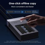 UGREEN CM847 (65733EU) გარე მყარი დისკის ქეისი M.2 NVMe USB4 SSD - 40 გბ/წმ, ნაცრისფერი - Image 7