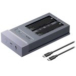 UGREEN CM847 (65733EU) გარე მყარი დისკის ქეისი M.2 NVMe USB4 SSD - 40 გბ/წმ, ნაცრისფერი - Image 3