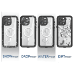 წყალგაუმტარი ქეისი Red Pepper Waterproof Case, Magsafe, iPhone 14 Pro - Image 3