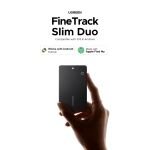 Smart Tag UGREEN CM915 (75644) Slim Pro, IOS+Android, Smart Tag Finder, Dark Gray - Image 2