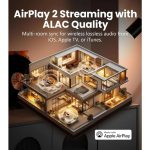 დინამიკი Edifier S300, 80W, Bluetooth, Wi-Fi (Apple AirPlay), USB-C, AUX, Tabletop Speaker, Ivory - Image 5