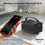 დინამიკი Edifier MP330, 40W, Bluetooth, USB-C, microSD, Speaker, Black - Image 4