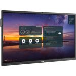 ინტერაქტიული ეკრანი Vivitek NovoTouch BK752iW 75", RAM 4GB, 32GB, Smart Board, Black/Grey + PC Module i5-12450H, 8GB, 256GB SSD, Webcam and microphone, Windows - Image 2