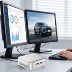 Mini PC Blackview MP50, Ryzen 5-3500U, 16GB, 512GB SSD, Integrated, W11P, Silver - Image 5