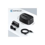 მყარი დისკის ქეისი UGREEN CM198 (50857) USB 3.0 to SATA Dual-Bay Hard Drive Docking Station - Image 3