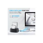 მყარი დისკის ქეისი UGREEN CM198 (50857) USB 3.0 to SATA Dual-Bay Hard Drive Docking Station - Image 2