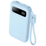 პორტატული დამტენი UGREEN PB522 (45423B), 10000mAh, USB, Type-C, Power Bank, Blue - Image 2