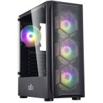 ქეისი ALLX AX-G1944, Computer Case, ATX, MATX, USB 3.0x1, USB 1.0x2, AUDIO, Black - Image 2