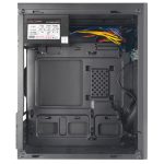 ქეისი ALLX AX-B1745 Computer Case With Power Supply 500W Micro-ATX, ITX, USB 1.1, Audio, Black - Image 2