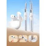 ყურსასმენის საწმენდი UGREEN CP01 (55292), 3-in-1 Earphone Cleaning Pen, White - Image 2