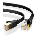 ქსელი კაბელი UGREEN NW106 (11263), CAT7 Patch Cord LAN Cable, 5m, Black