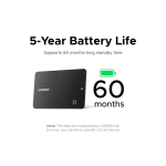 Smart Tag UGREEN CM915 (75644) Slim Pro, IOS+Android, Smart Tag Finder, Dark Gray - Image 6