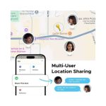 Smart Tag UGREEN CM916 (75646) FineTrack Duo, Apple+Google, Smart Tag Finder, Grey - Image 2