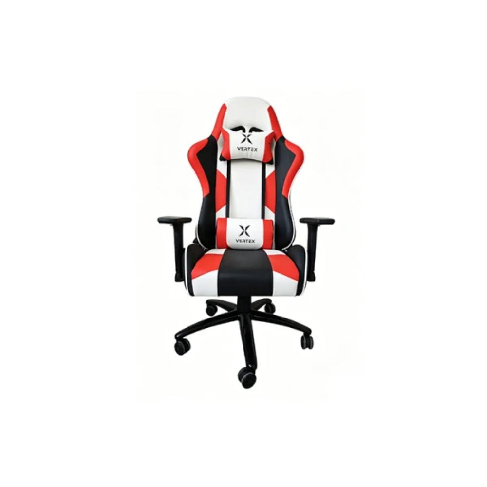 გეიმერული სავარძელი Vertex NITRO Gaming Chair Red/White PU
