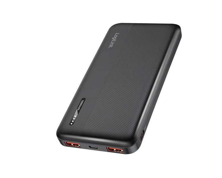 დამტენი Logilink PA0372 10.000 mAh PD 20W Power Bank Black