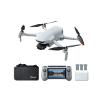 დრონი Potensic Drone ATOM 3 Sceen Remote (Fly More Combo) AI Tracking Grey PixSync 5.0, 3 Batteries, Grey