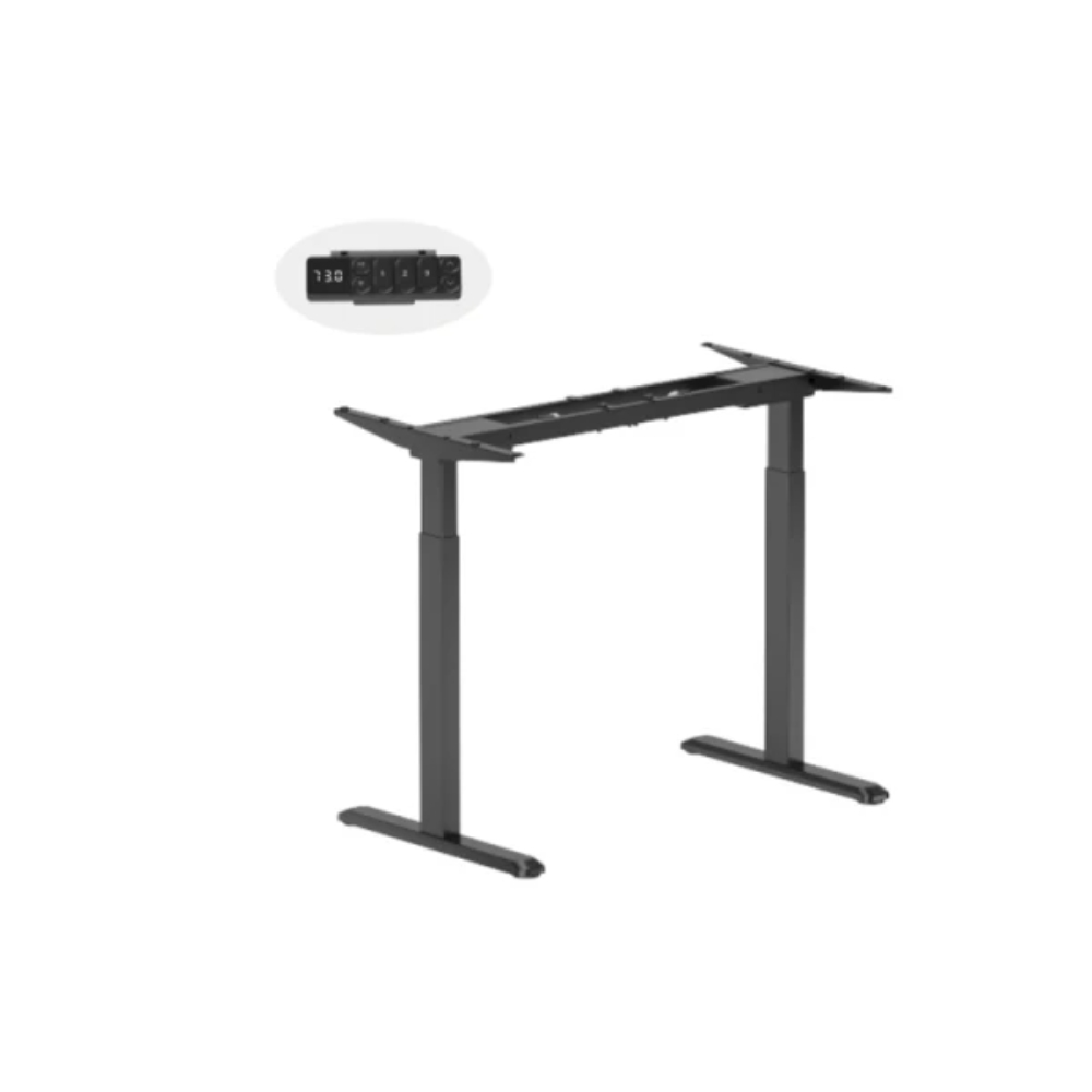 ელექტრო მაგიდის ფეხი Vertex VX-DMSSC-03B Dual-Motor Sit-stand Desk (Two-Stage Standard Column)