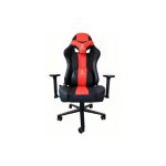 გეიმერული სავარძელი Vertex HellRunner Gaming Chair Black/Red PU