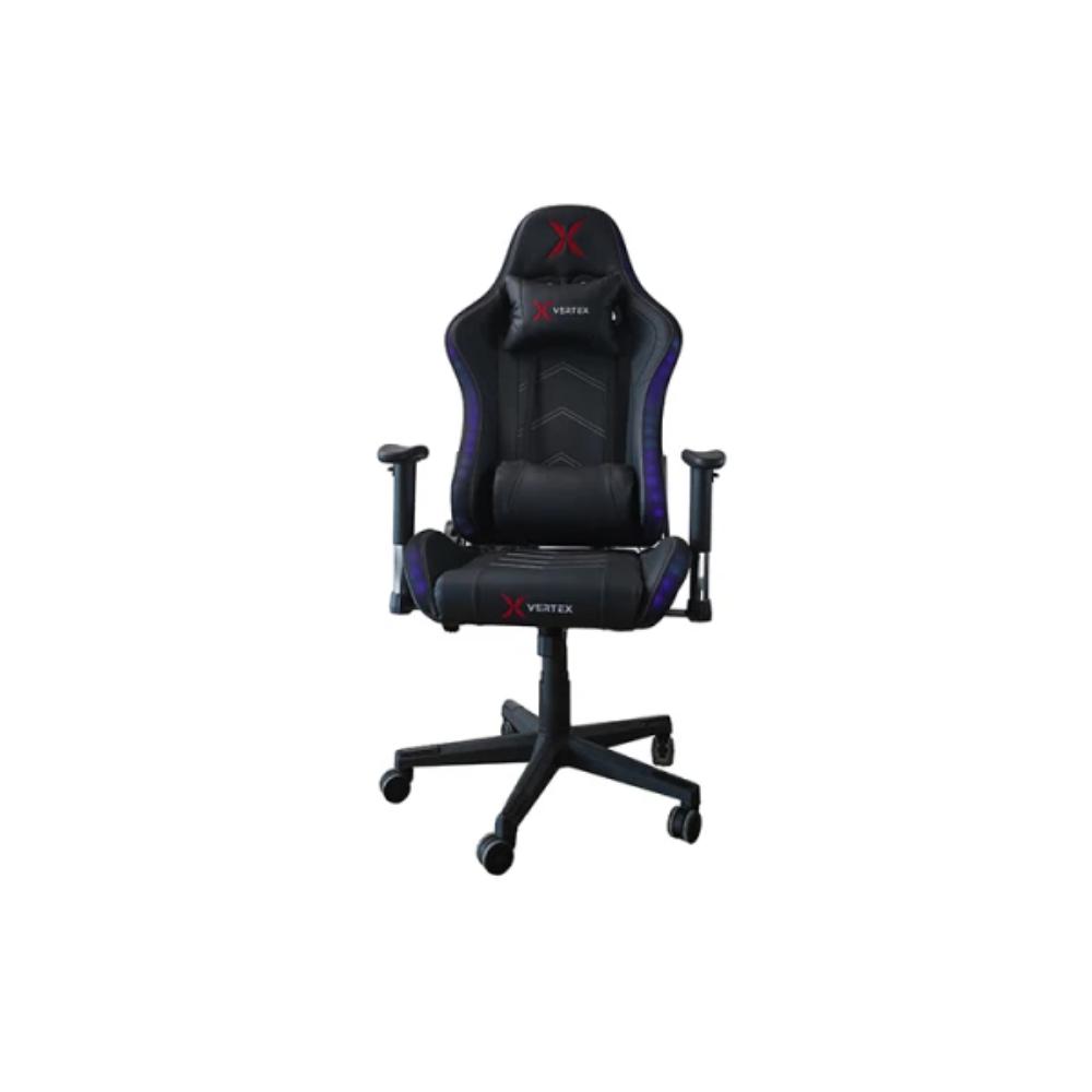 გეიმერული სავარძელი Vertex Illidan Gaming Chair RGB Black PU
